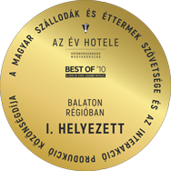 Az Év Hotele Közönségszavazás - Best of '10 | Balaton Régióban I. Helyezett | 2020